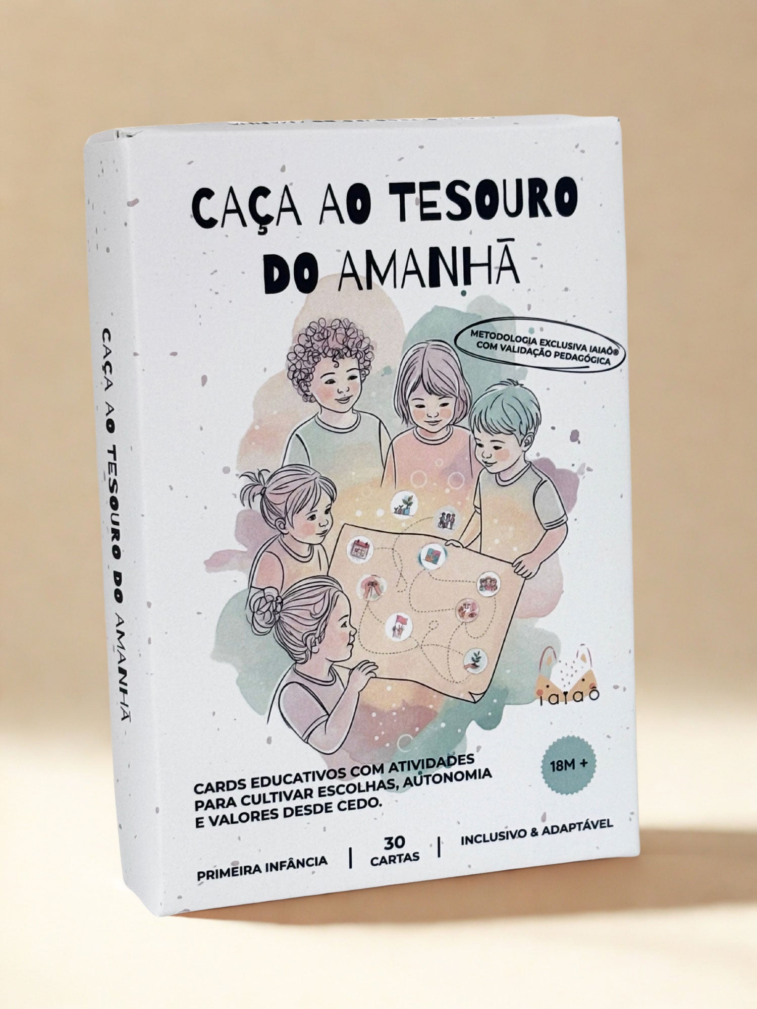 Caça ao Tesouro do Amanhã – Cards Educativos (Edição Primeira Infância)