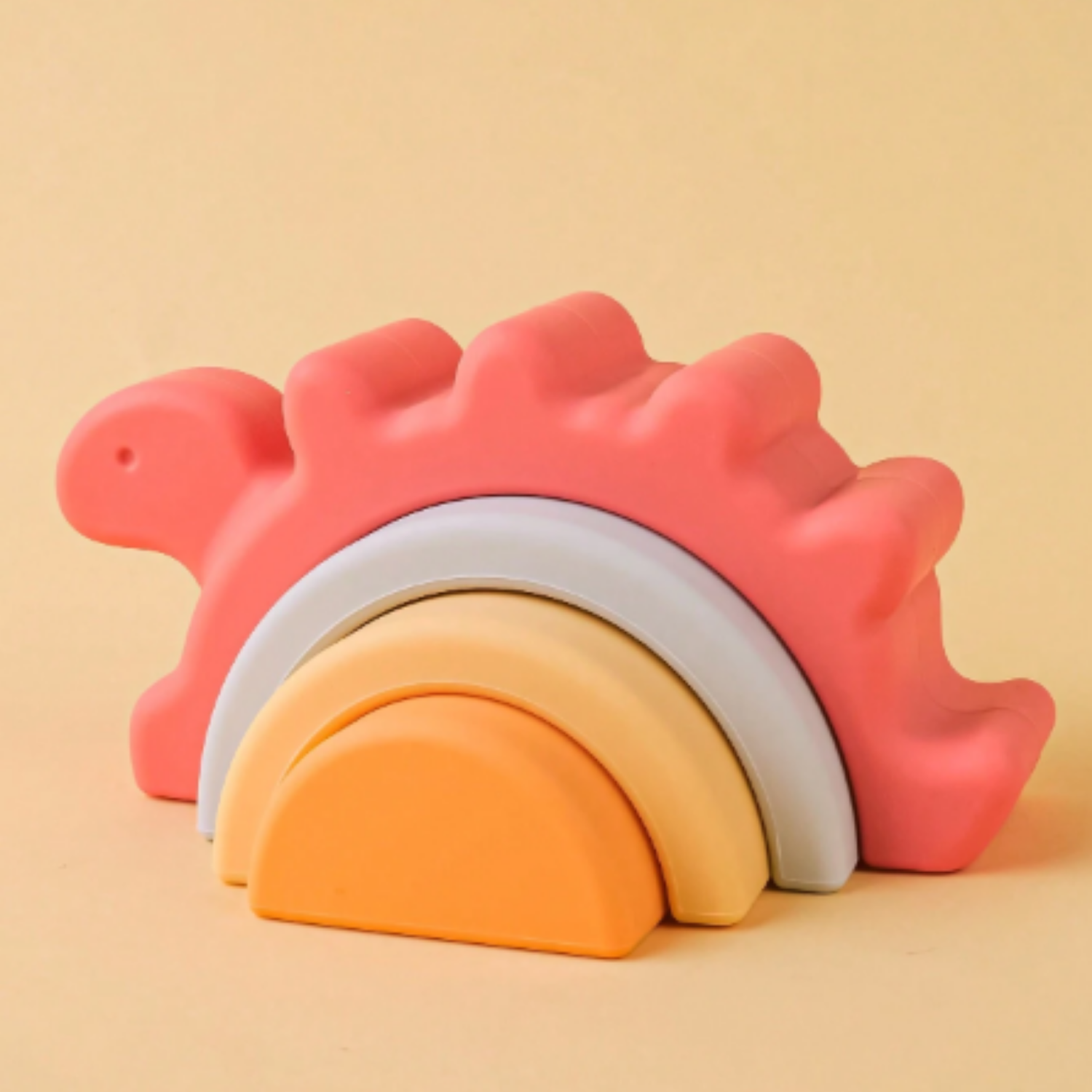 Blocos de Construção e Mordedor em Silicone para Bebês