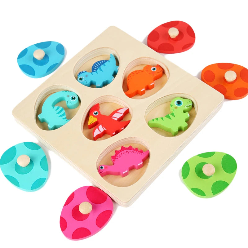 Brinquedo Montessori Dinossauro