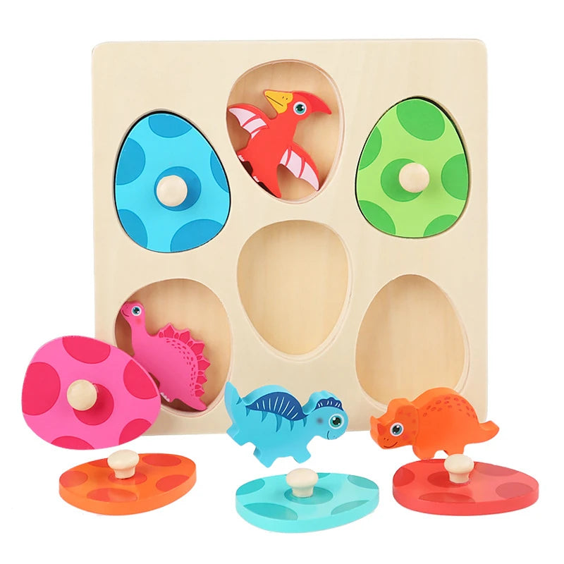 Brinquedo Montessori Dinossauro