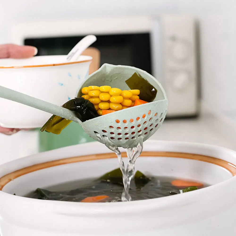Concha de Sopa 2 em 1 de Silicone