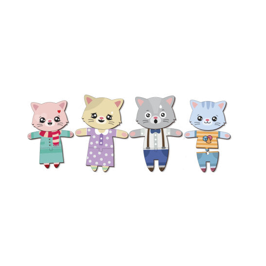 Família Gatinho Expressões