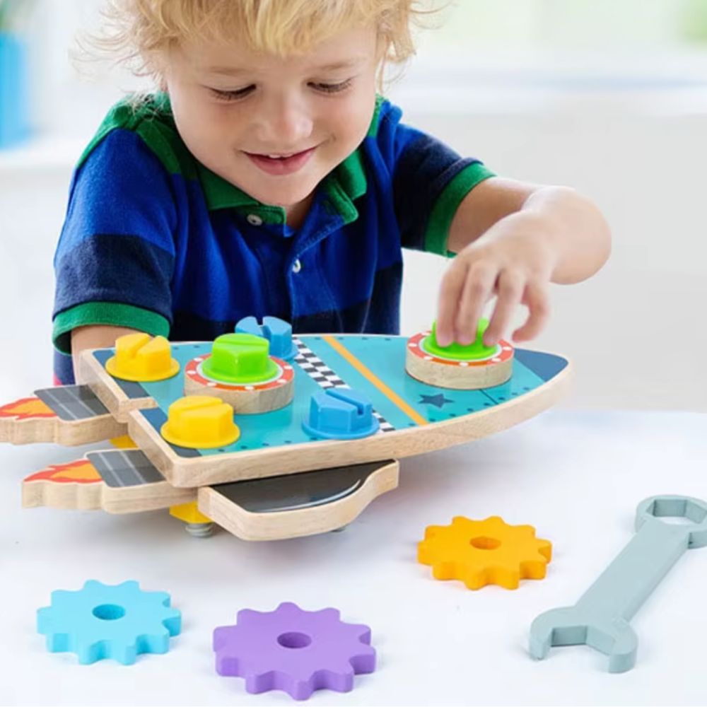 Oficina de Montagem Foguete Montessori