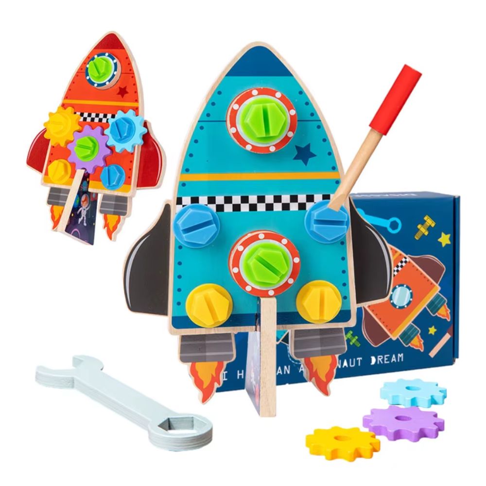 Oficina de Montagem Foguete Montessori