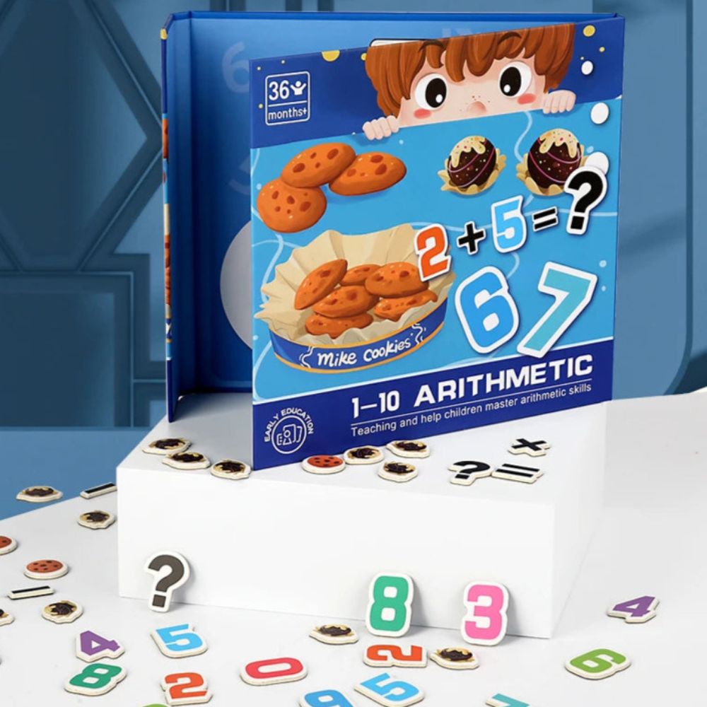 Quadro Magnético de Decomposição Numérica Montessori