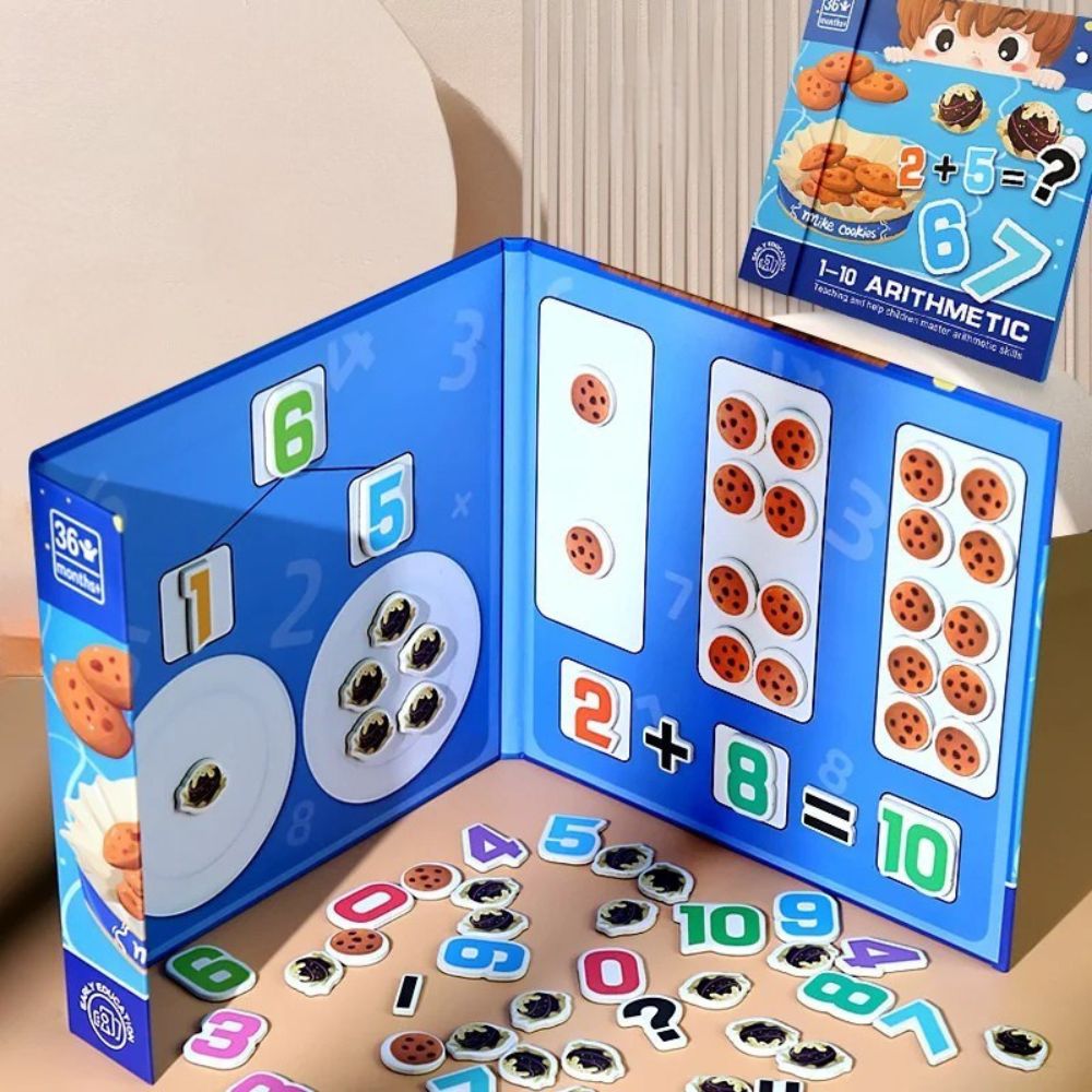 Quadro Magnético de Decomposição Numérica Montessori