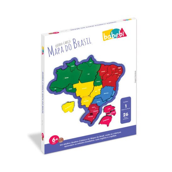 Quebra-Cabeça Mapa do Brasil