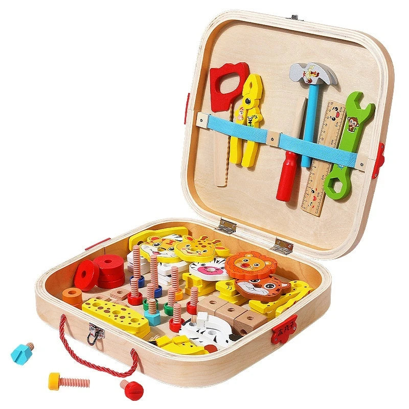 Kit de Ferramentas Animais para Pequenos Engenheiros
