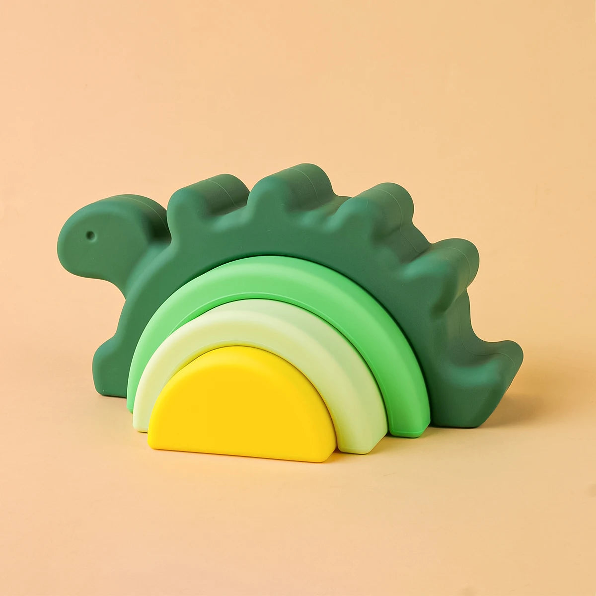 Blocos de Construção e Mordedor em Silicone para Bebês