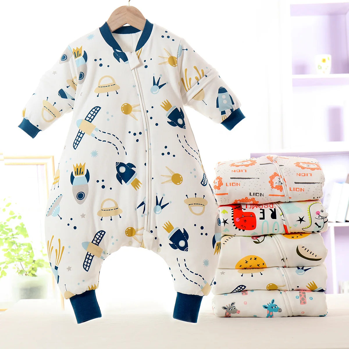 Saco de Dormir Infantil com Mangas Removíveis